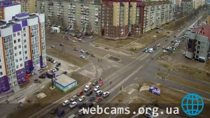 Веб-камера на перекрёстке Чапаева - 60 лет Октября