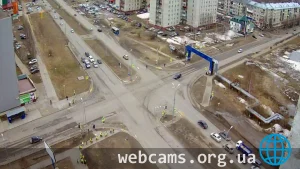 Webcam at the crossroads International - Neftyanikov
