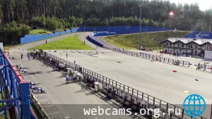 Веб-камера на лыжной трассе УТЦ «Кавголово», Токсово