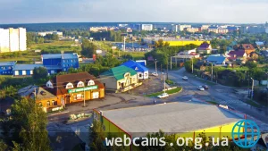 Webcam at the crossing Krasnoarmeyskaya/Mitrofanov in Biysk