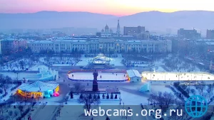 Веб-камера с видом на площадь Ленина, Чита