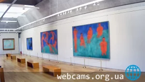 Webcam in the Matisse Hall in the General Staff Building of the State Hermitage