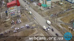 Веб-камера на перекрёстке Мира - Нефтяников