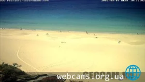 Morro del Jable beach webcam