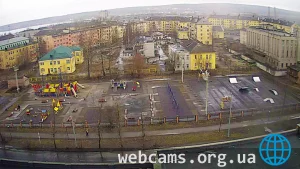 Children's playground on the Soviets street