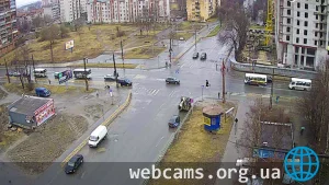 Веб-камера с видом на перекрёсток Невского - Калинина в Петрозаводске