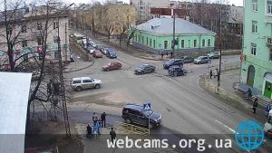 Веб-камера на перекрёстке Невского — Правды