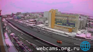 Веб-камера на улице Фрунзе, Омск