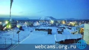 Веб-камера на Промышленной улице, Сеймчан