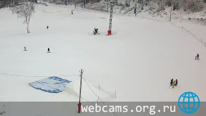 Webcam in the «Snowpark» of the sports village «Novinki»