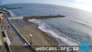 The beach near the restaurant «Stargorod»