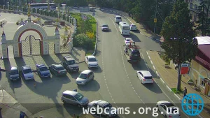 Перекресток улиц Виноградная, Госпитальная и Пирогова