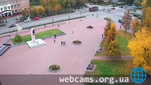 Веб-камера площади кинотеатра «Современник», Электросталь