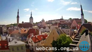 Live view of Tallinn's Old Town