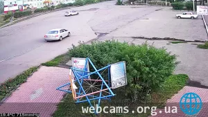 Webcam on the administration building of Tulun city