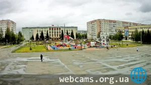 Веб-камера на Городской площади Усинска